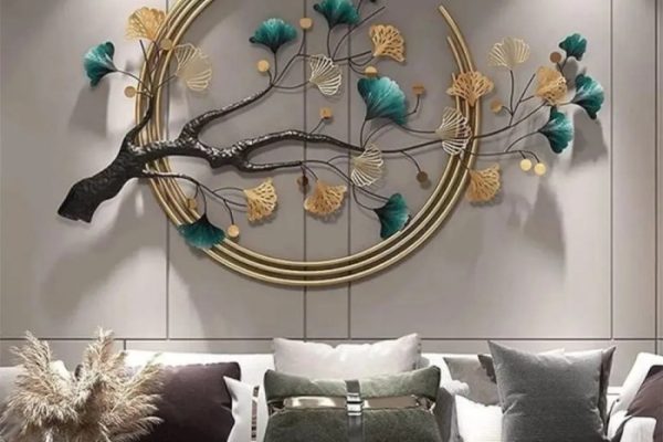 Metal wall decor for living room