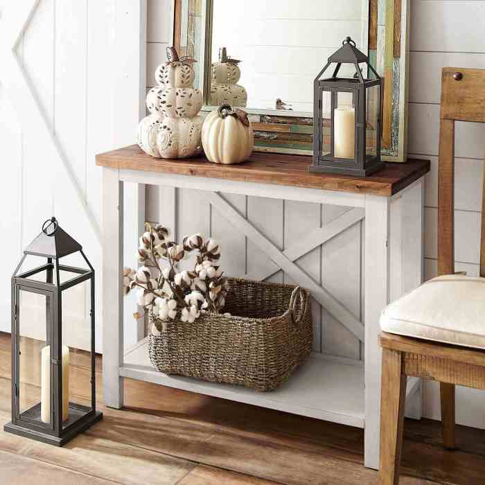 Hallway console table decor ideas