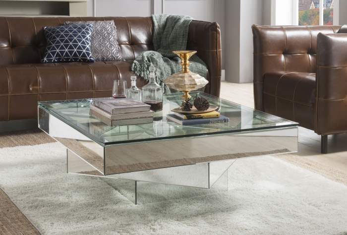 Square coffee table decor ideas