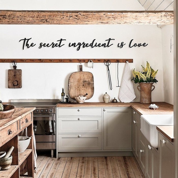 Kitchen wall art decor ideas