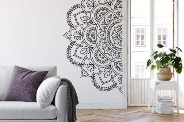 Mandala art wall decor