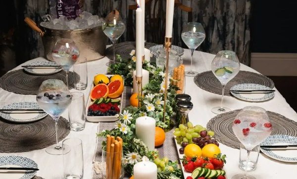 Table decor dinner party