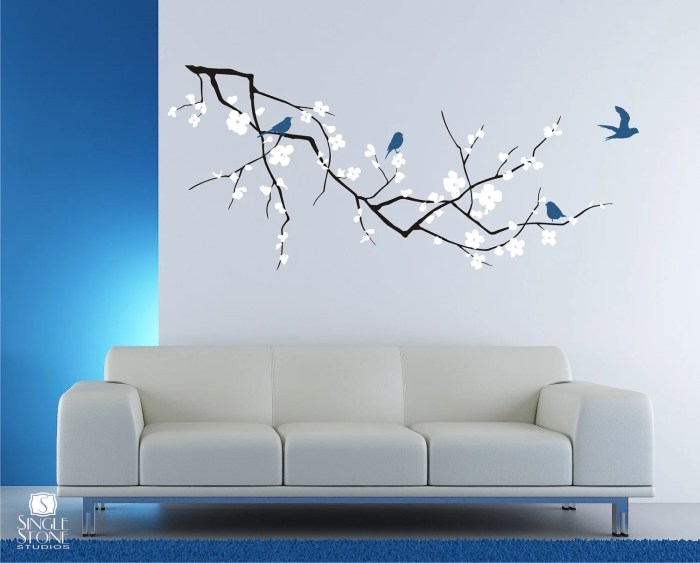 Wall art decor decals