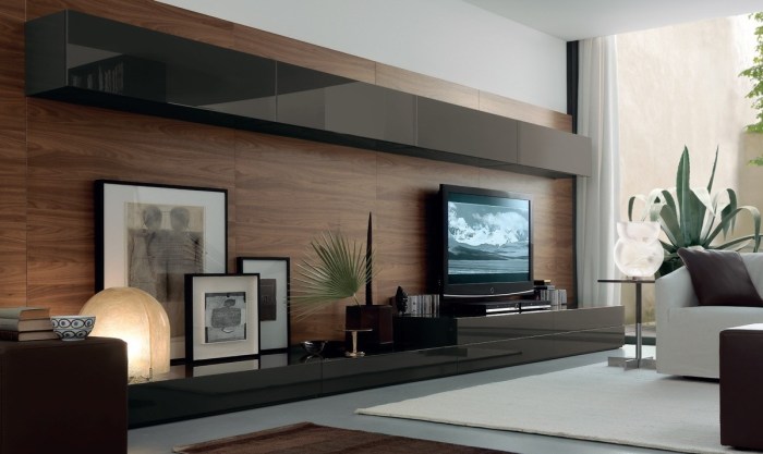 Wall decor ideas with tv