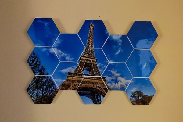 Paris eiffel tower wall decor