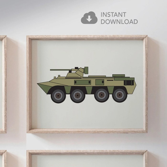 Military wall decor ideas