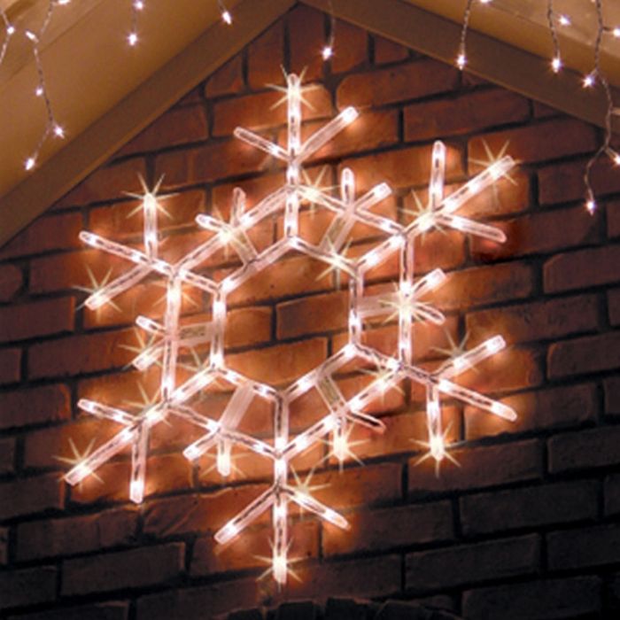 Light up christmas wall decor