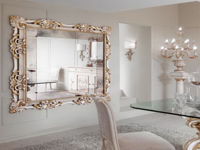 Large wall decor mirror