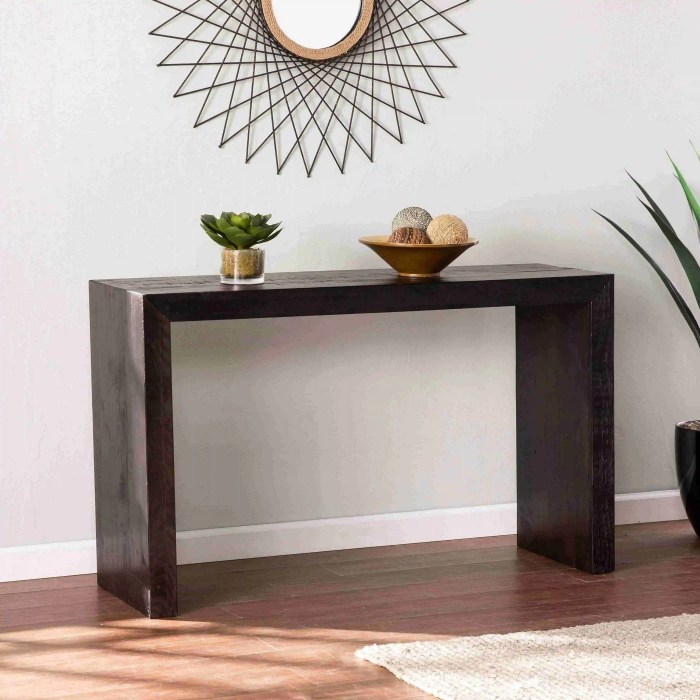 Console table modern decor