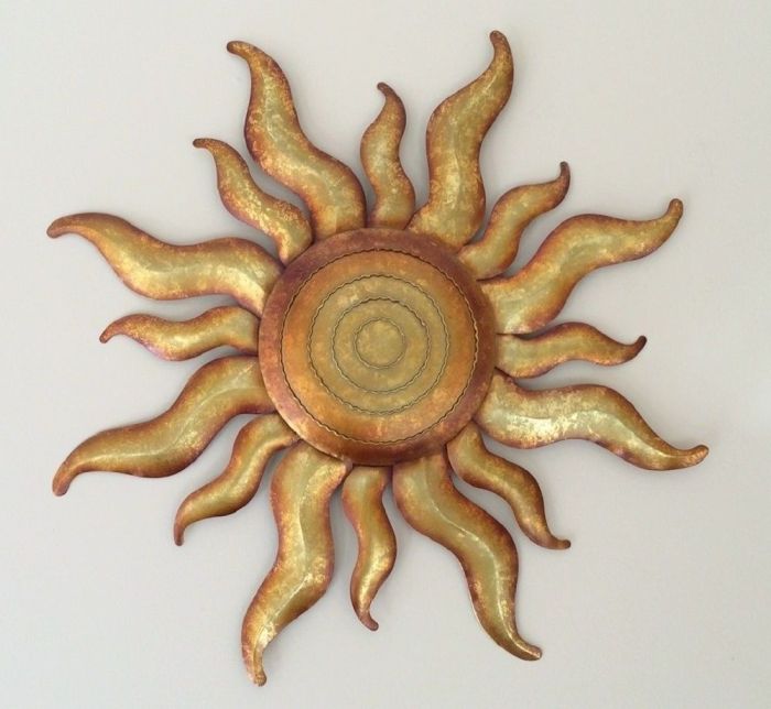 Sun wall hanging decor