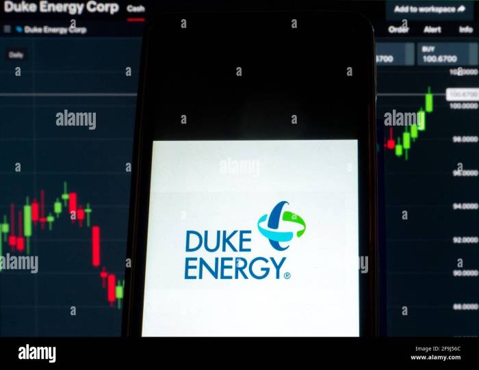 Price of duke energy stock today