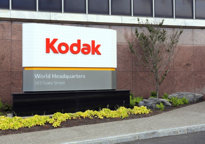 Stock price eastman kodak