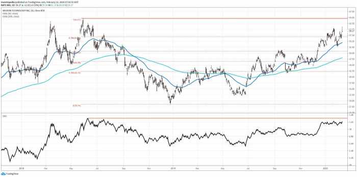 Stock price micron